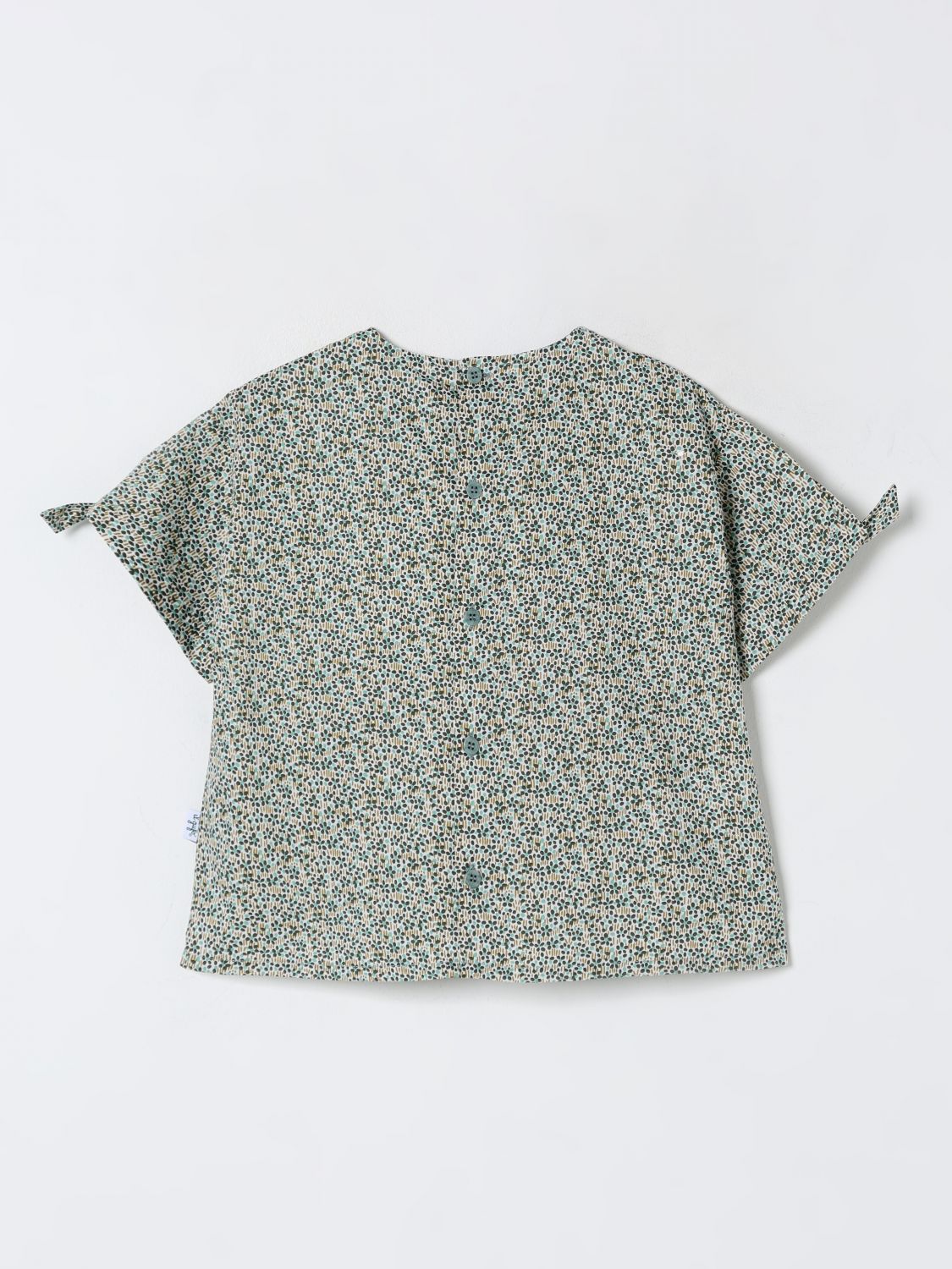 Floral-print blouse - Green