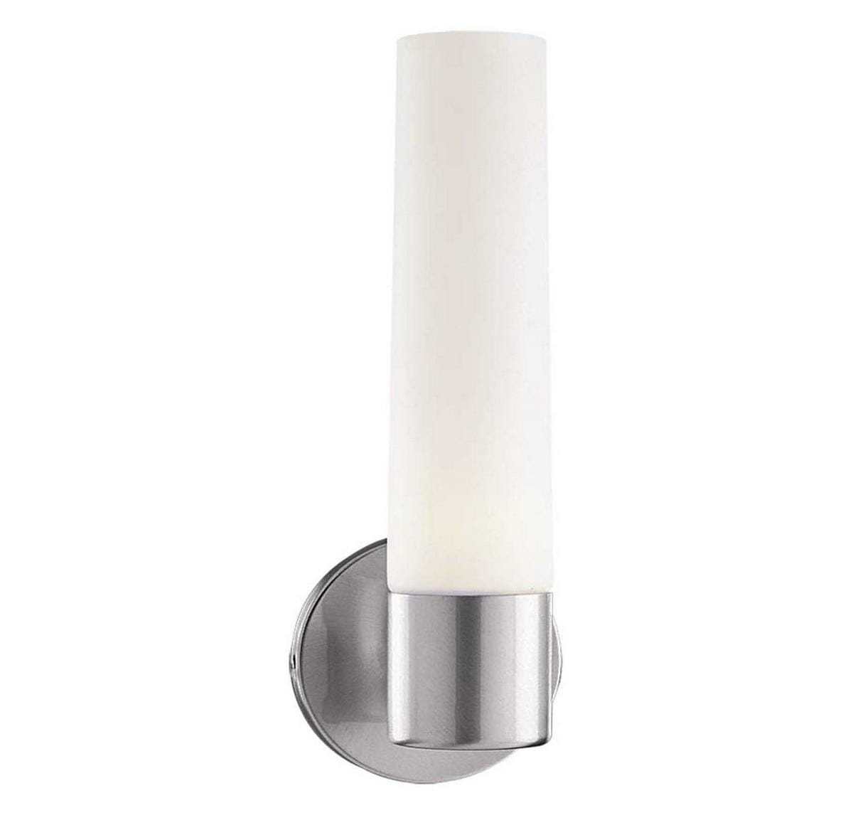 George Kovacs Saber 13" Wall Sconce in Brushed Stainless Stee