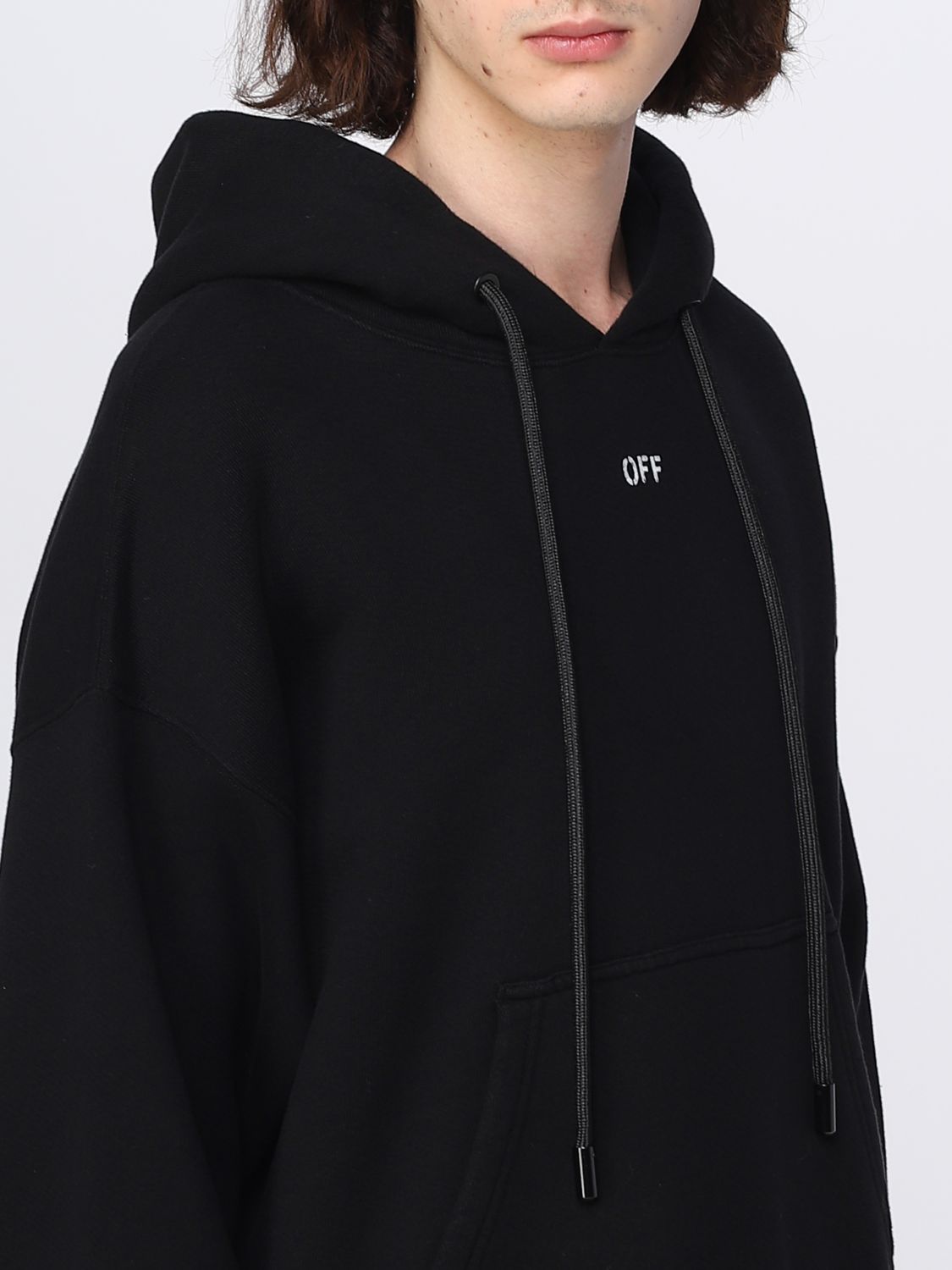 Sweatshirt Men color Black