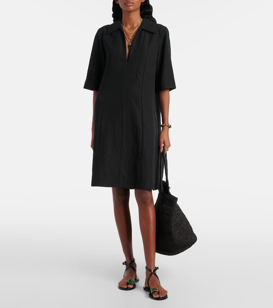 A-line midi dress