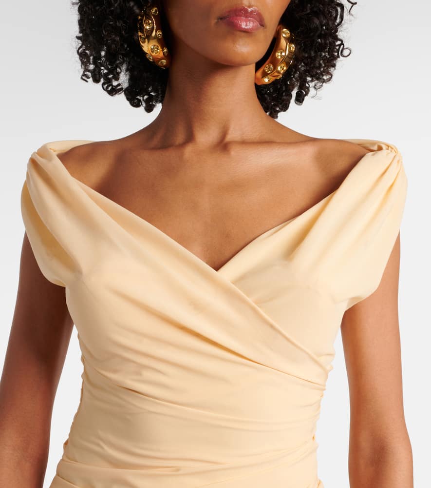 Rita ruched minidress