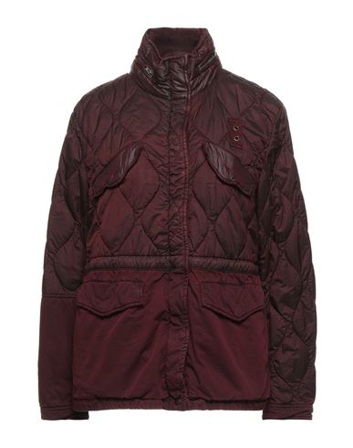 Woman Jacket Burgundy Size XS Polyamide, Cotton