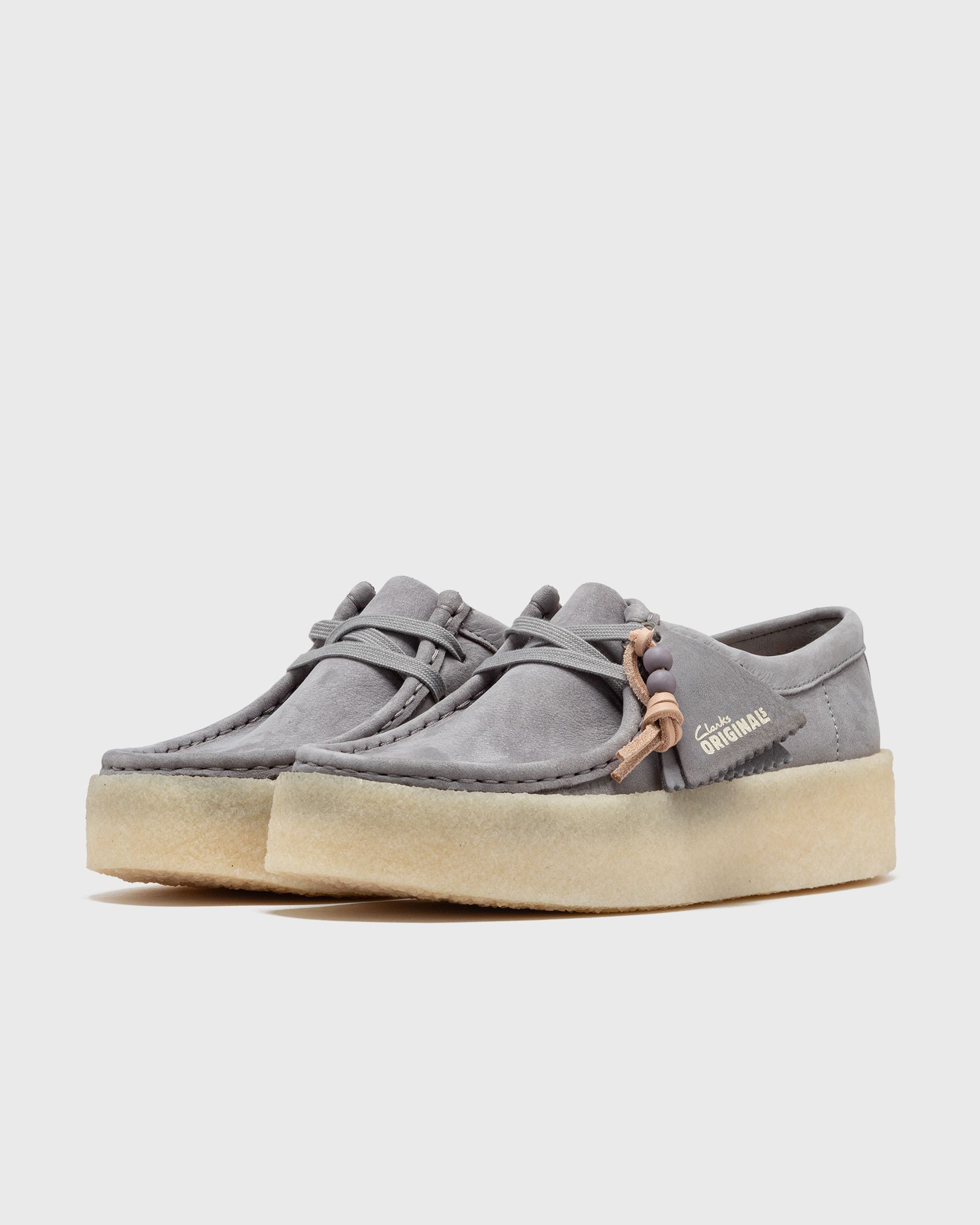 Wallabee Cup grey female Casual Shoes now available at BSTN