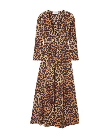 Woman Overcoat & Trench Coat Brown Size S/M Silk