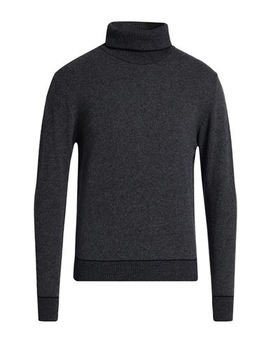 Man Turtleneck Midnight blue Size 42 Wool, Viscose, Cashmere, Polyamide