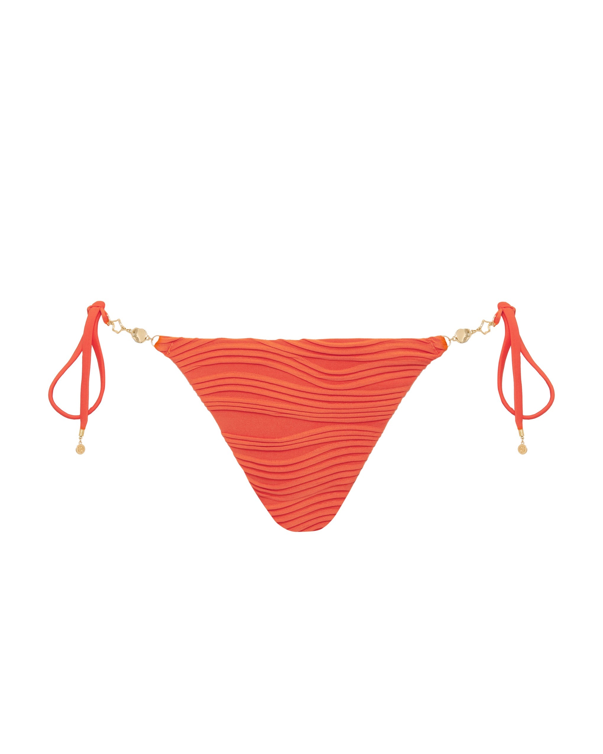 Bluebella Orta Tie-side Bikini Brief Hot Coral