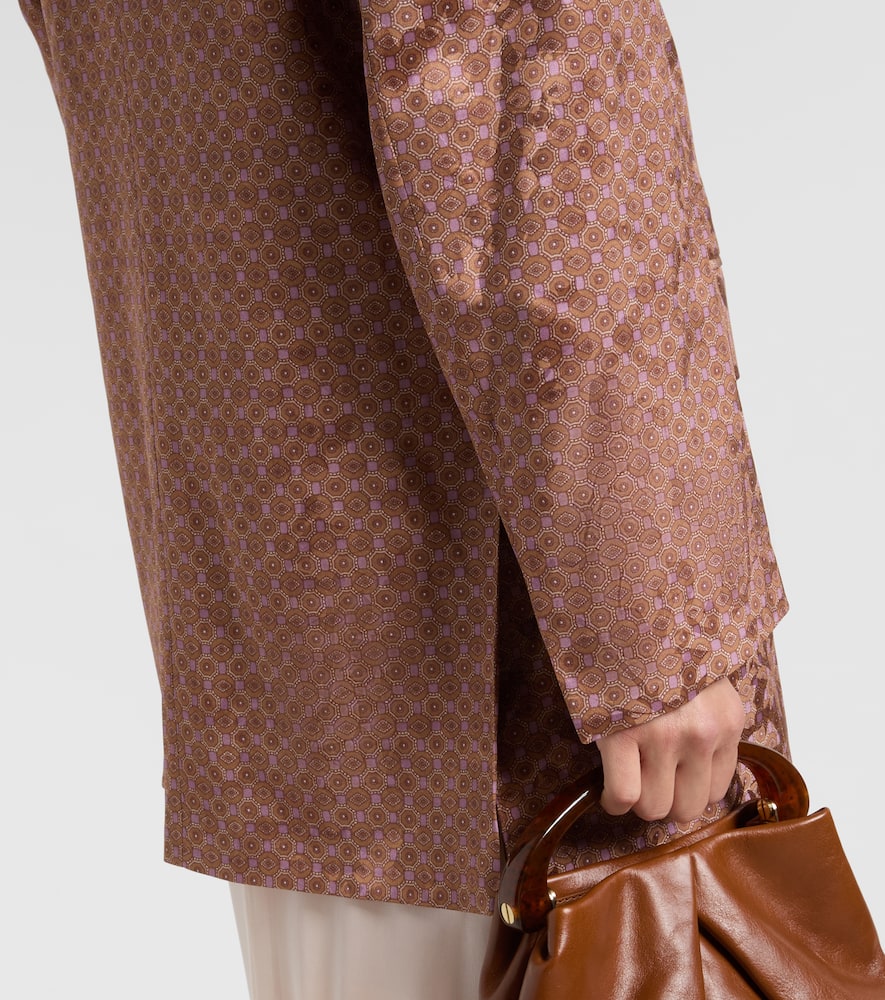 Printed blazer