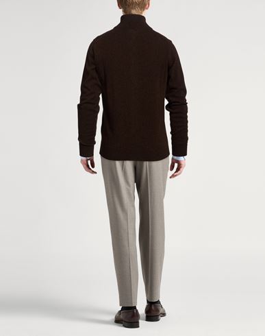 Man Cardigan Dark brown Size 38 Cashmere