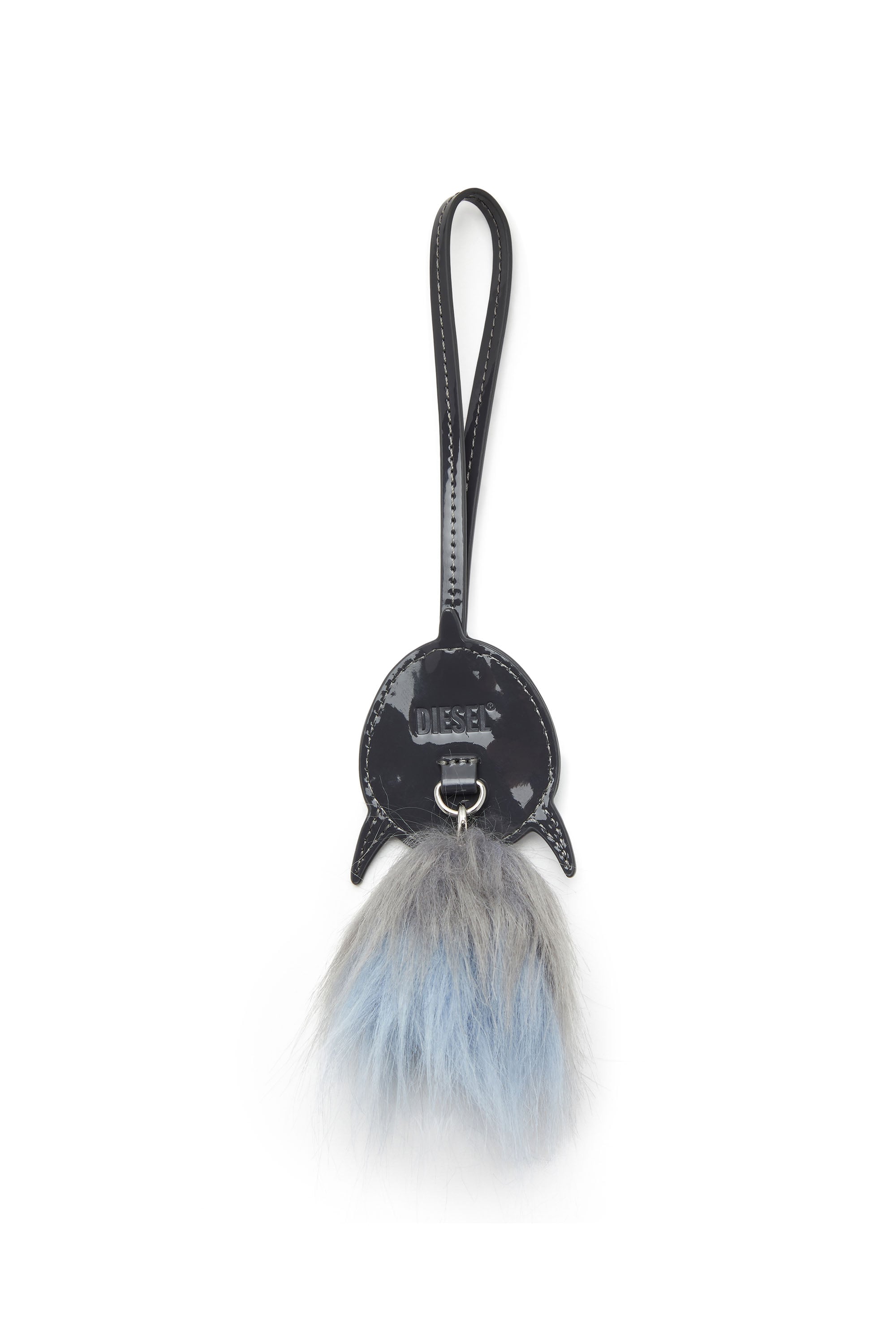 Dolphin bag charm with fluffy tail - Charms and Keyrings - Woman - Blue