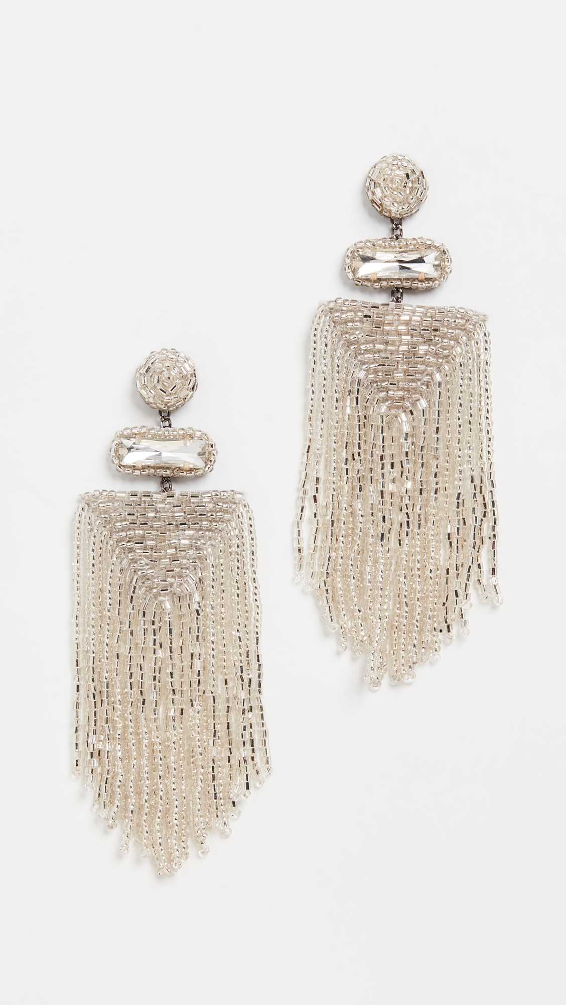 Deepa By Jody Earrings Silver One Size