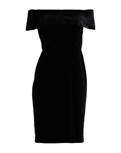 Woman Mini dress Black Size 6 Polyester, Elastane