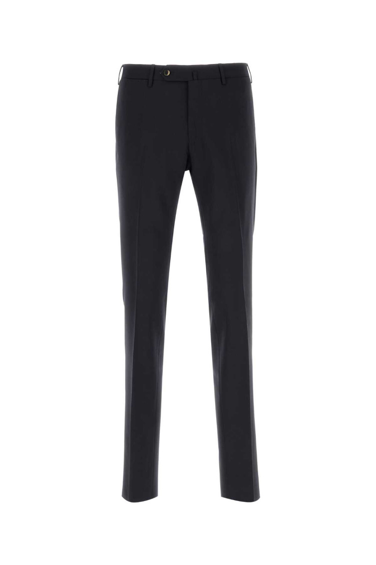 -Pantalone in lana vergine stretch-Uomo