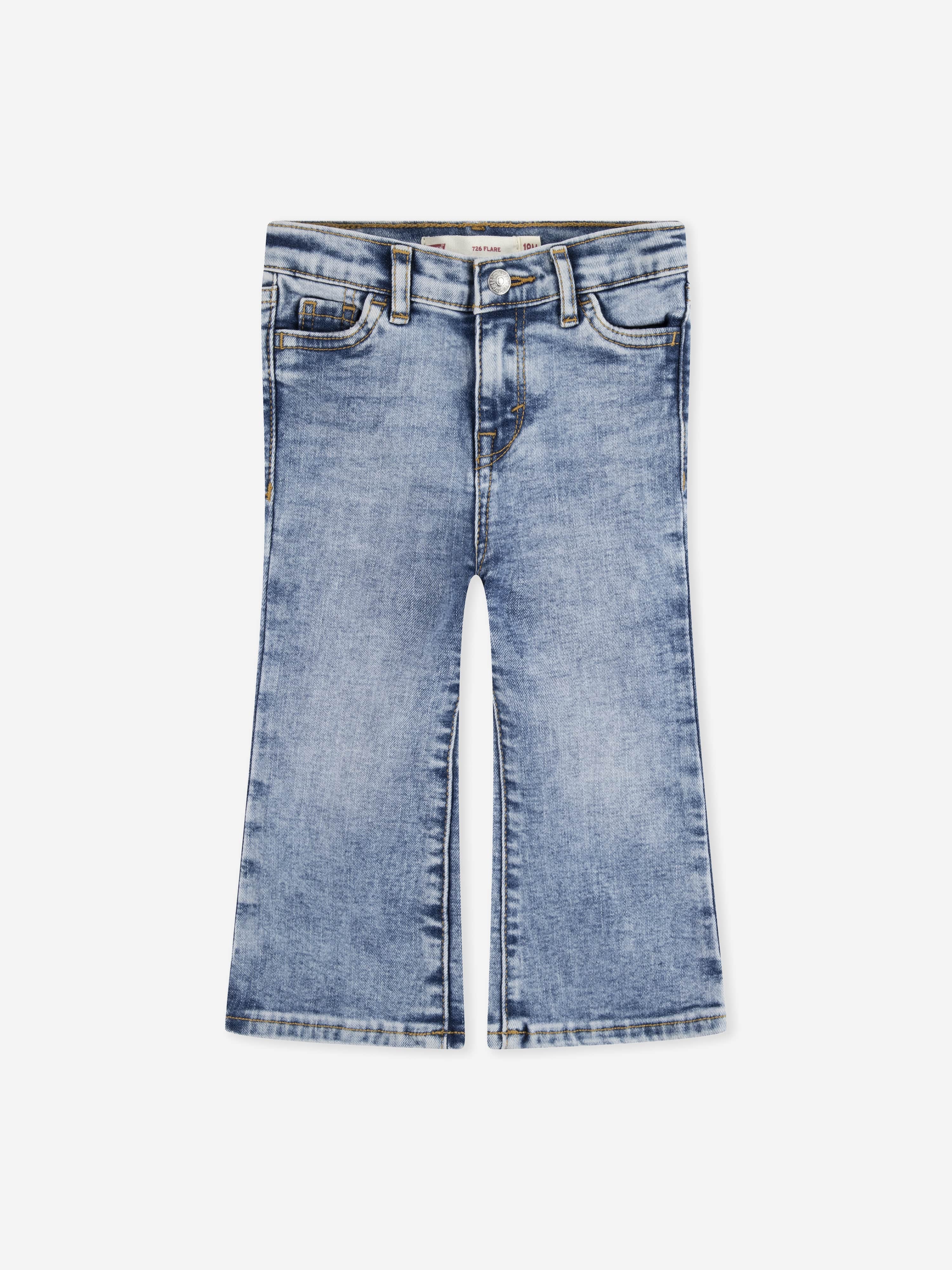 Levi's Kids Wear Baby Girls 726 Flare Jeans in Blue 12 Mths