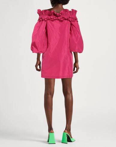 Woman Mini dress Fuchsia Size 4 Polyester