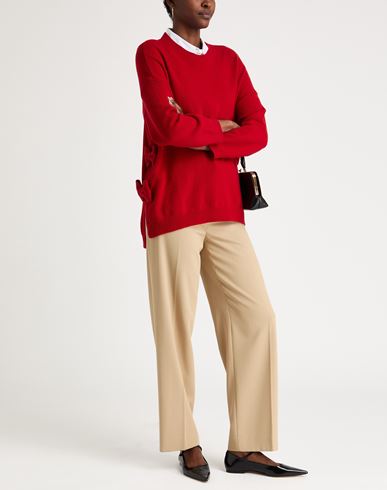 Woman Sweater Red Size S Virgin Wool