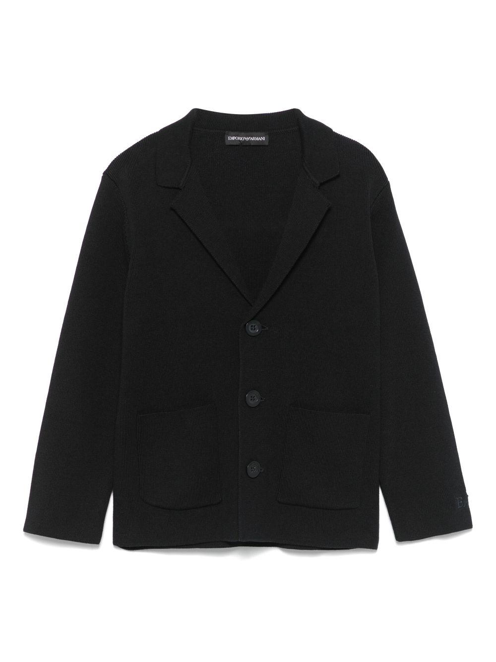Knitted blazer - Blue