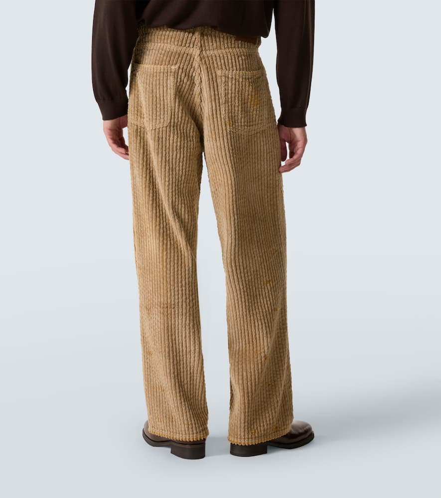 Vast Cut cotton corduroy wide-leg pants