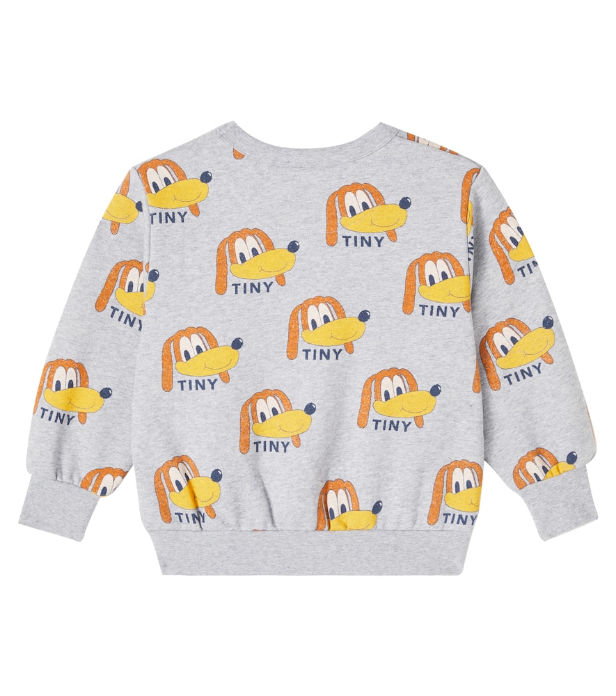 Dogs printed cotton jersey sweatshirt