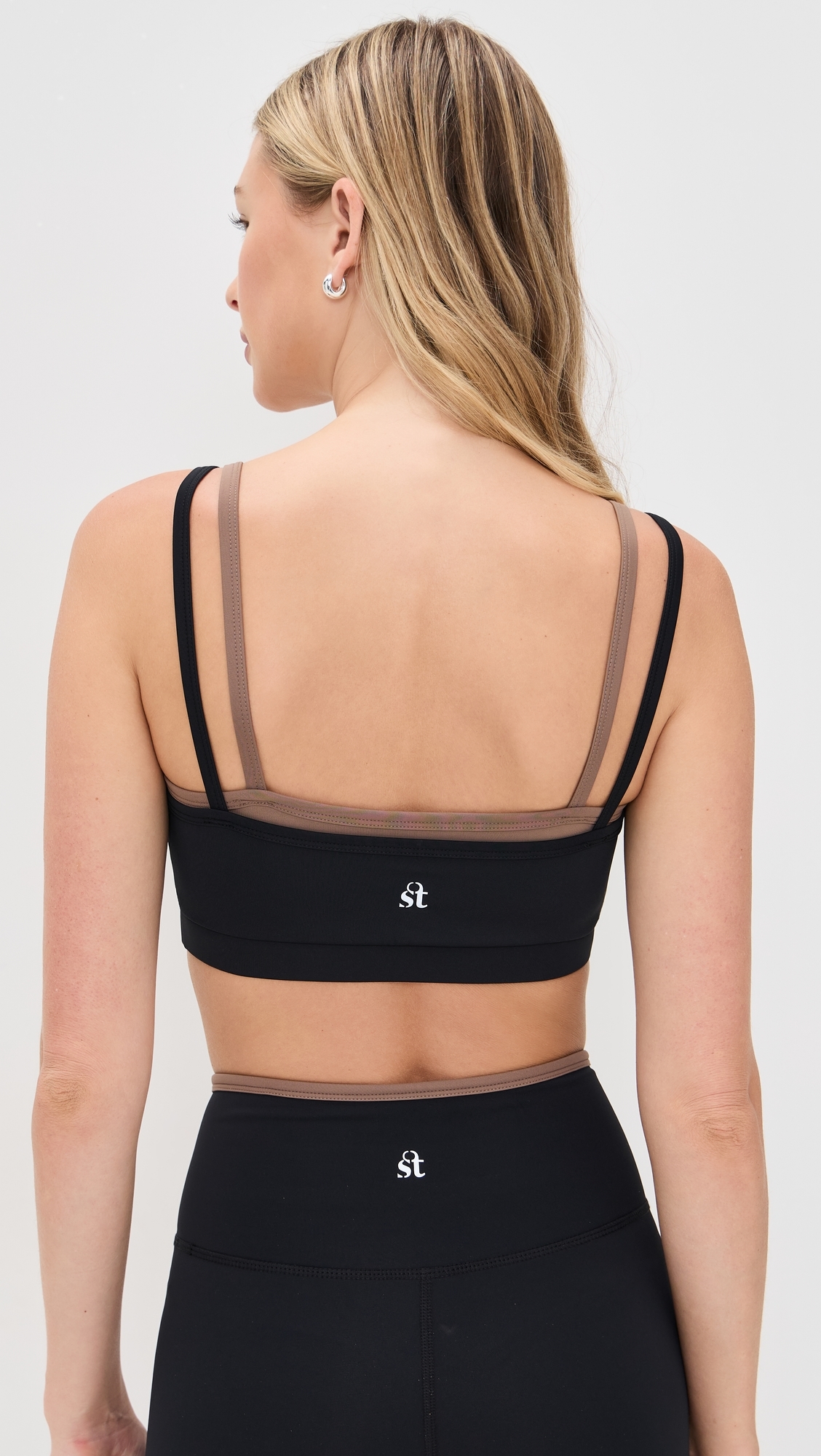 The Rhodes Bra Black/Malt