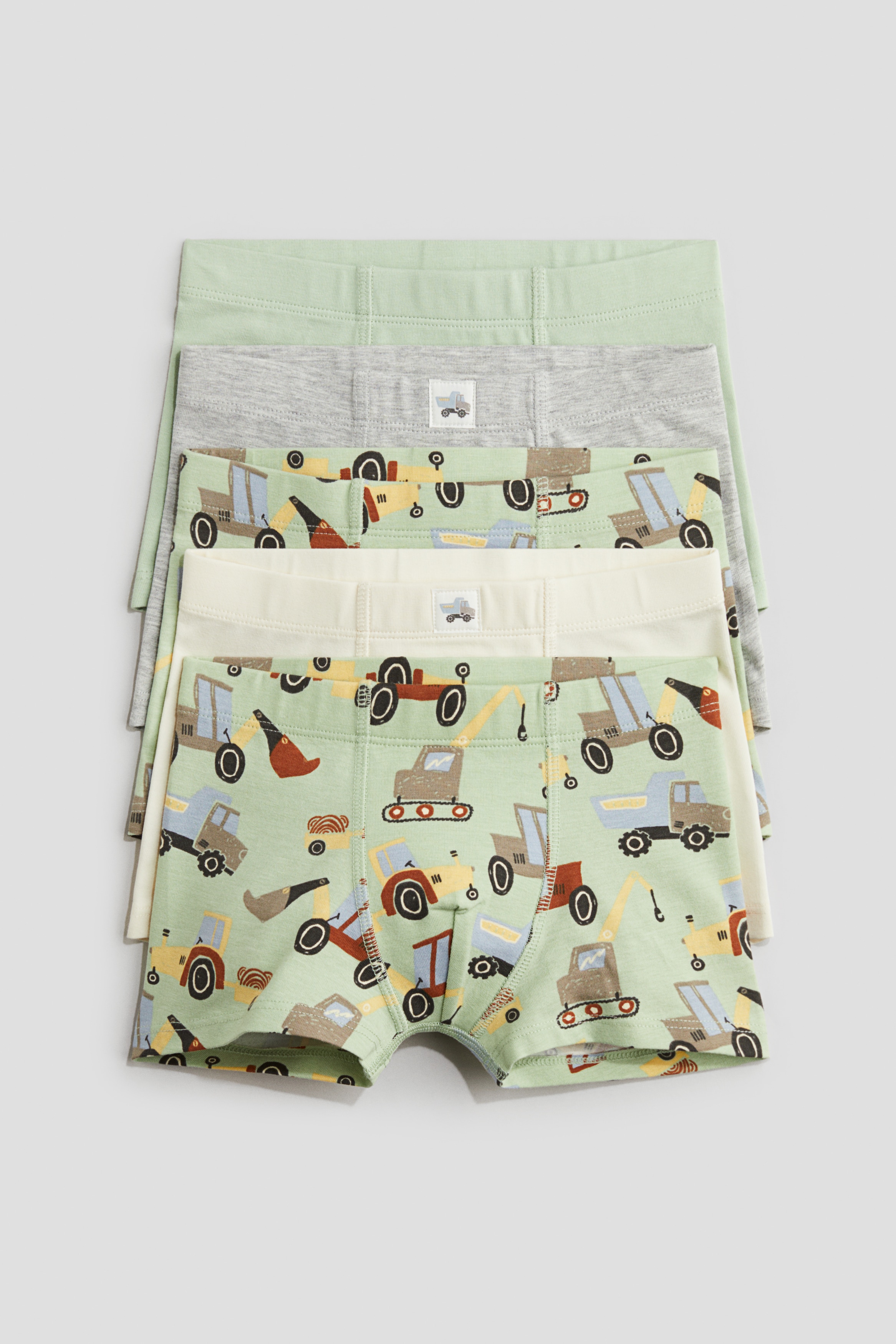 5-pack Boxer Briefs - Green