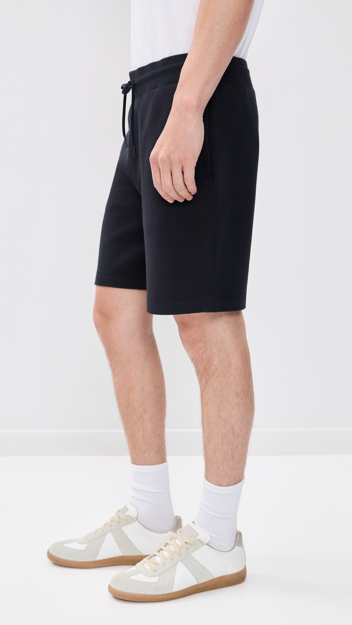 Sweat Shorts In Fine Bilen Dark Eclipse