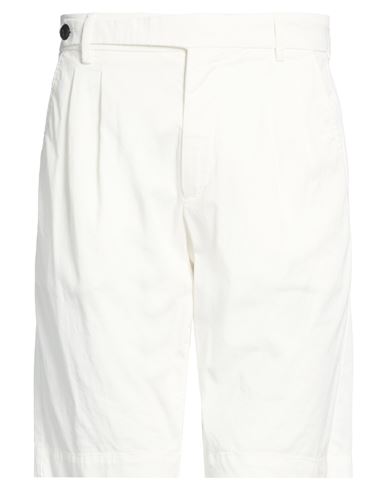 Man Shorts & Bermuda Shorts White Size 31 Cotton