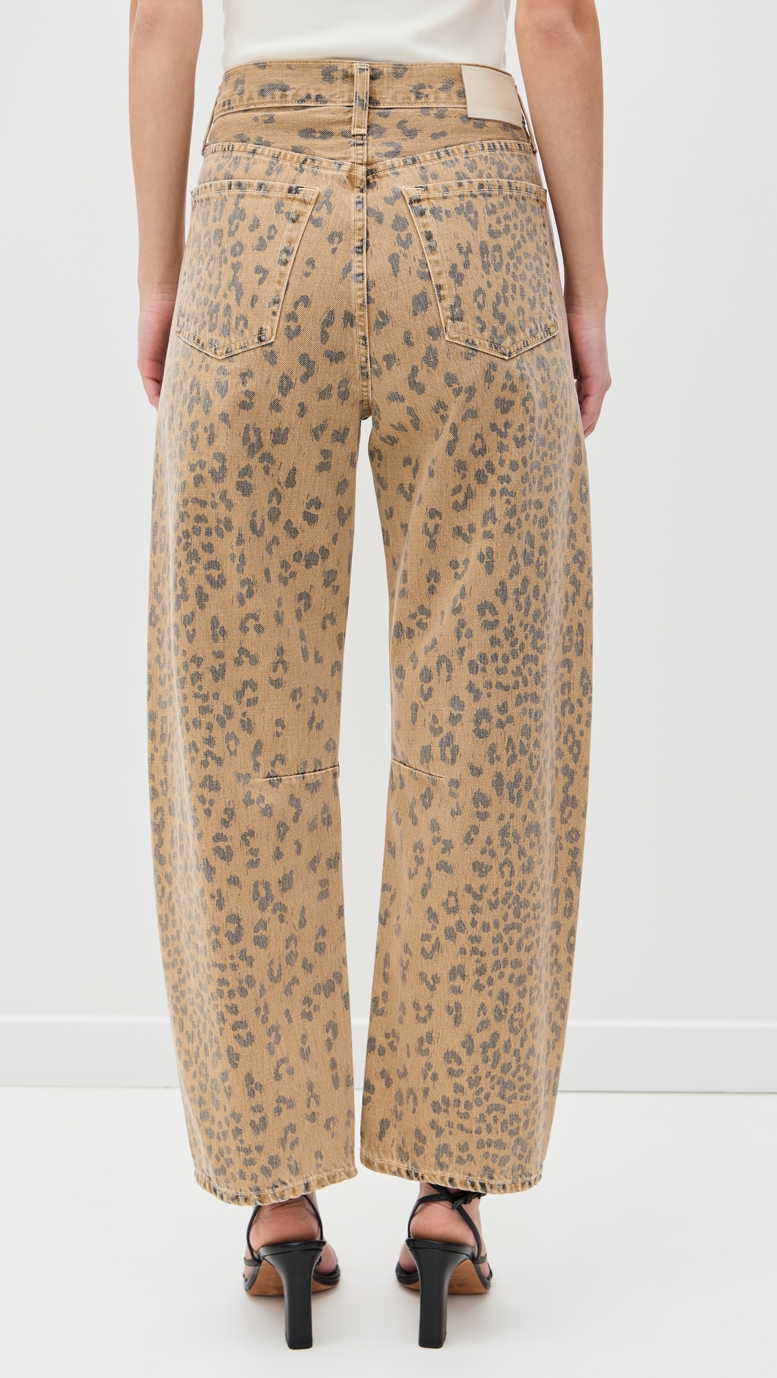 Miro Relaxed Jeans Natural Cheetah