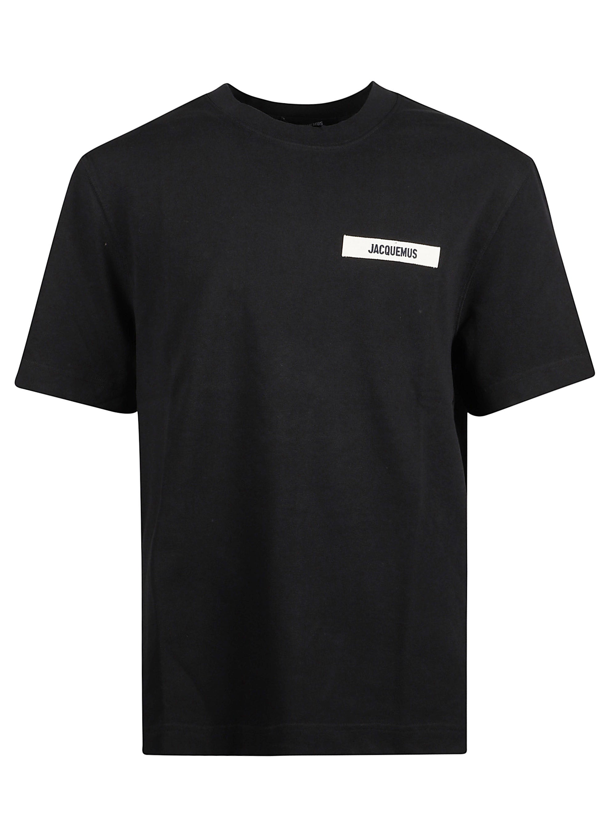 Front Logo Short Sleeve Crew Neck T-shirt