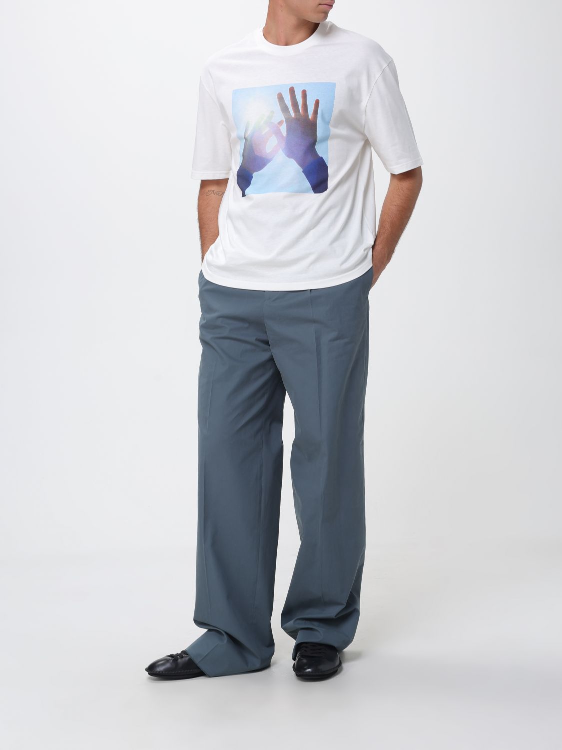 Pants Men color Navy