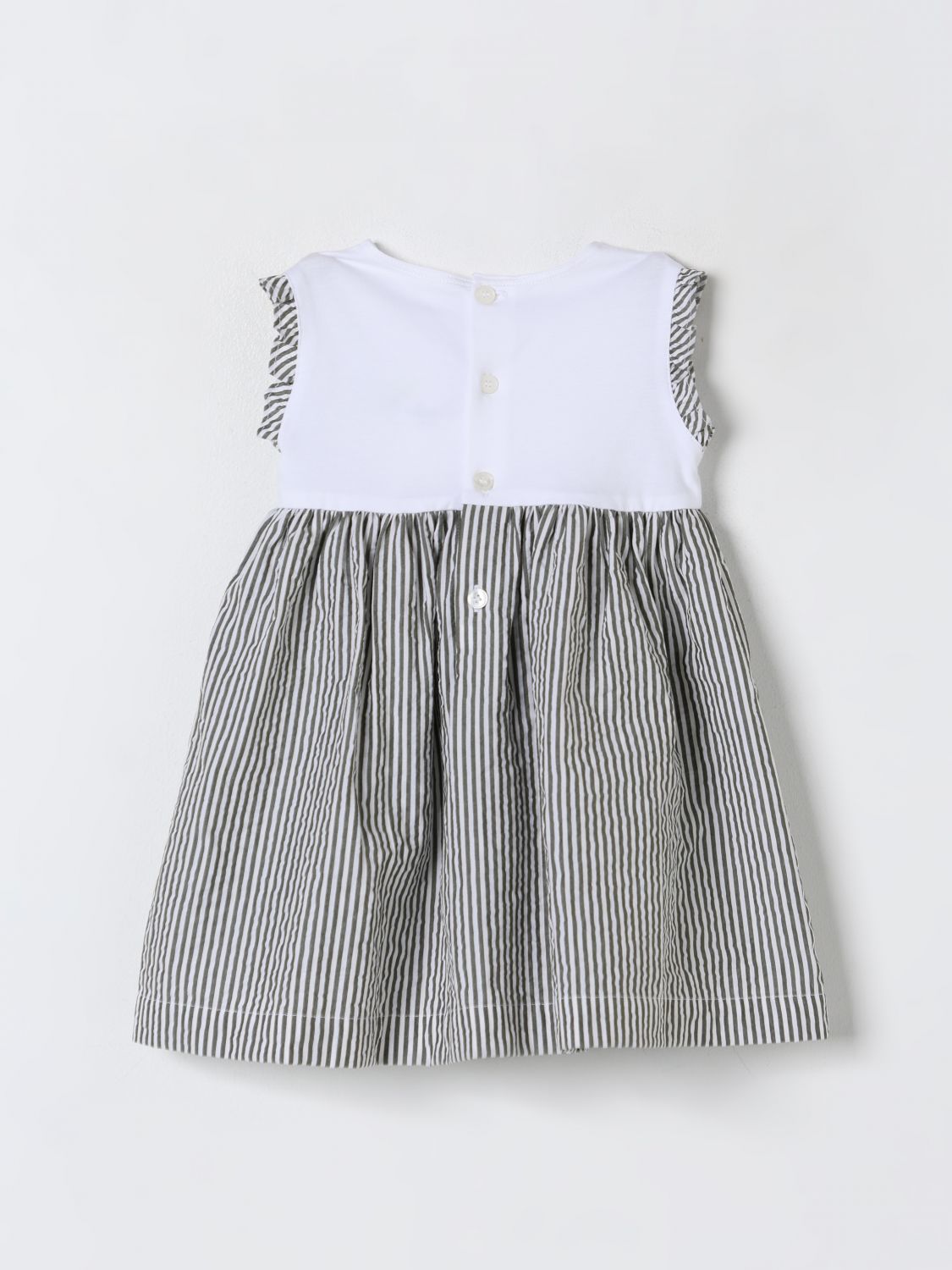 Romper IL GUFO Kids color Grass Green