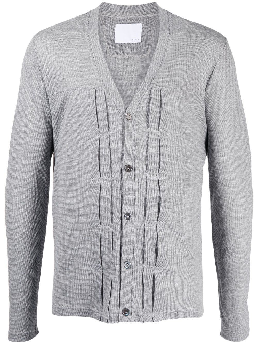 The Antoine striped cardigan - Grey