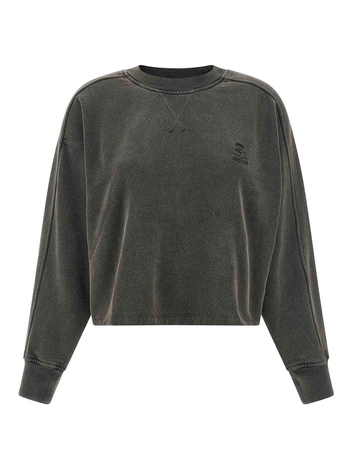 Isabel Marant Etoile - sunny knit sweatshirt long sleeves crew neck