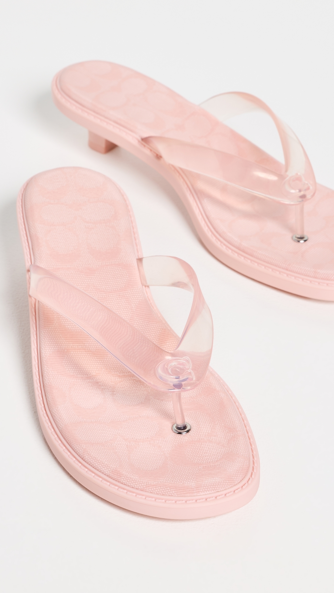 Jelly Flip Flop Sandals Candy Pink
