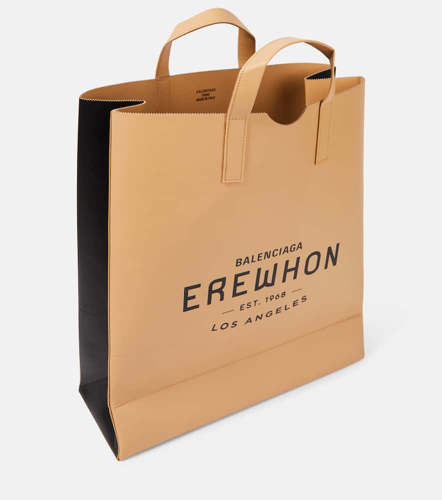 Erewhon leather tote bag
