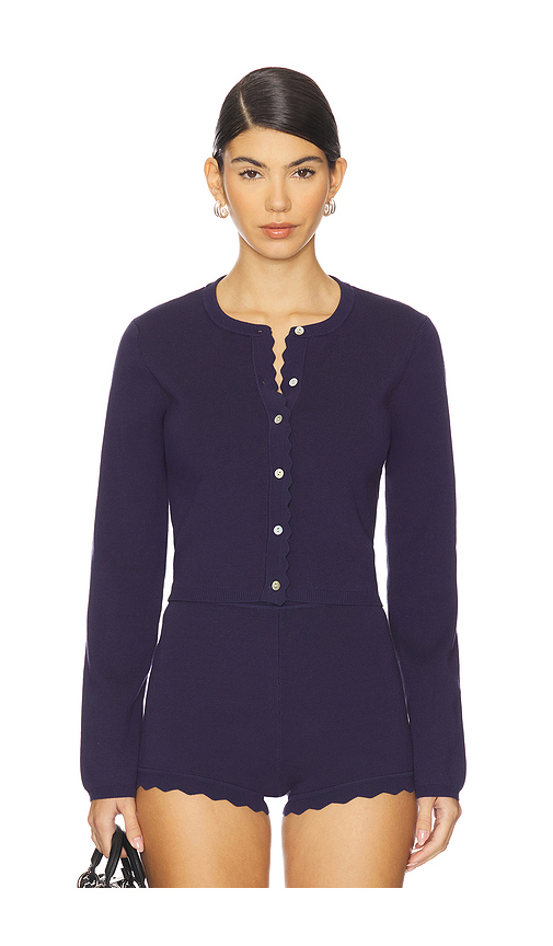 NIA Roxie Cardigan in Navy. XS. Also in