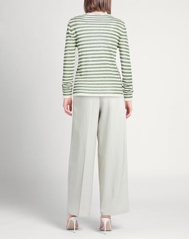 Woman Sweater Sage green Size S Linen, Polyamide