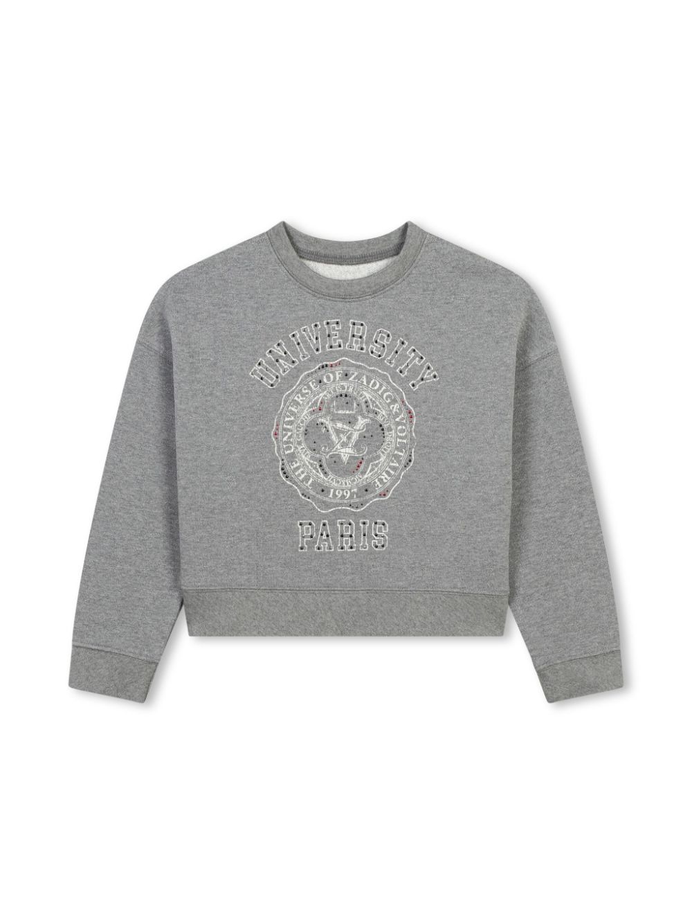 Logo-print sweatshirt - Grey
