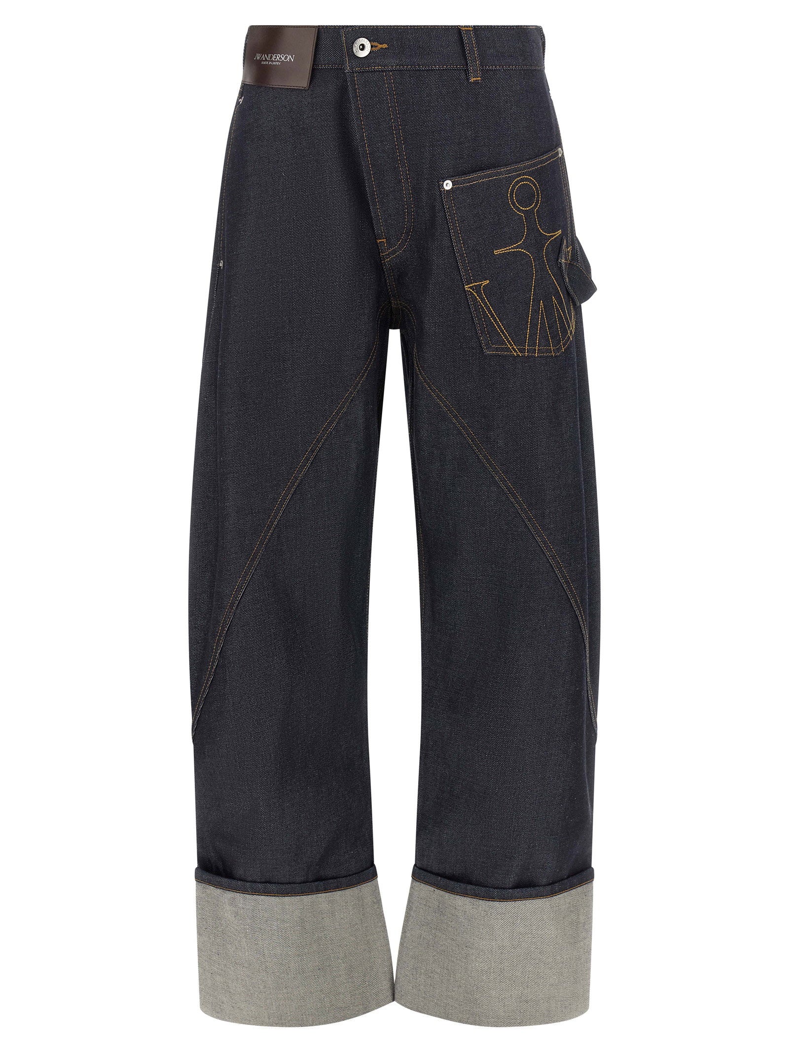 Twisted Workwear Jeans — Indigo