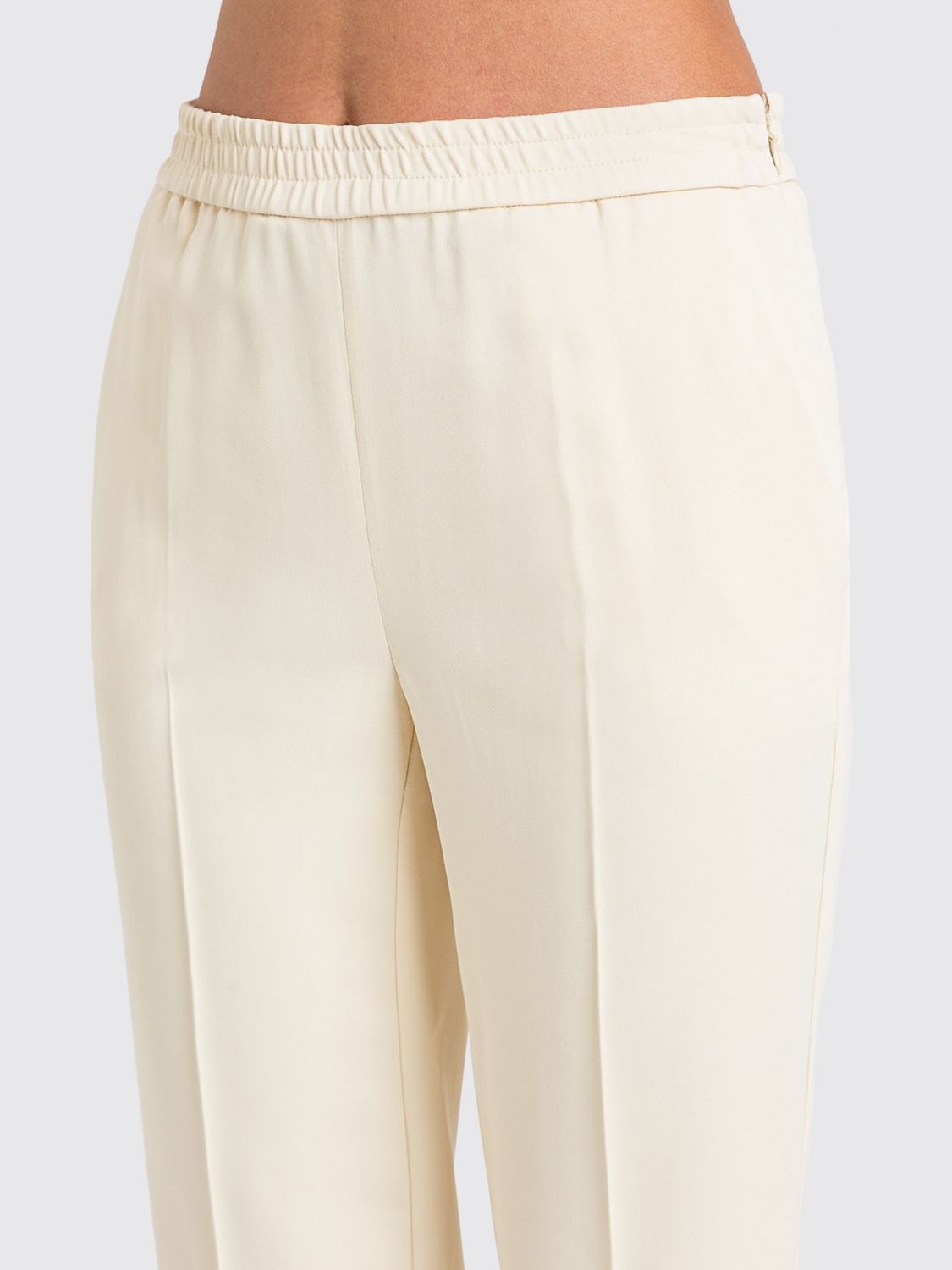 Pants Woman color Yellow Cream