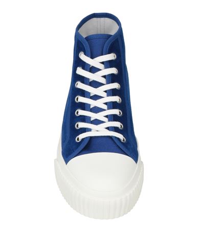 Man Sneakers Bright blue Size 13 Textile fibers, Rubber