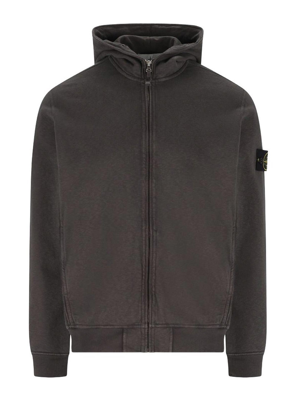 Gray Zip-Up Hoodie
