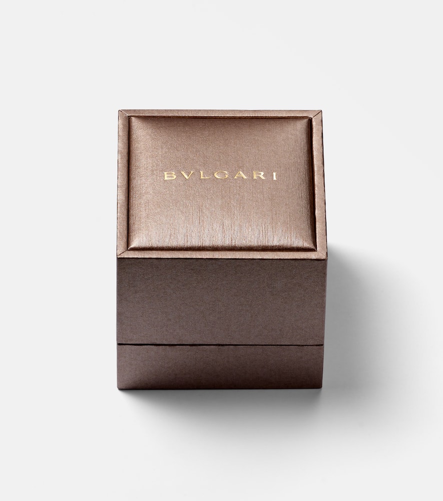 Bvlgari B. Zero1 18kt white gold ring with diamonds