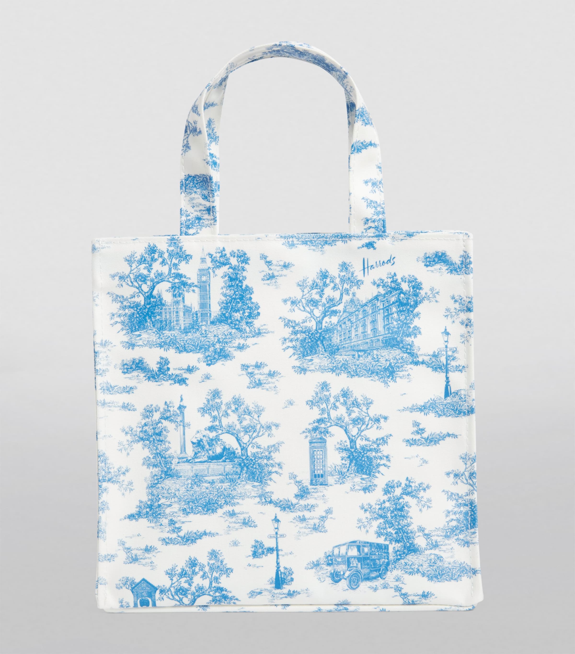 Small Toile Shopper Bag
