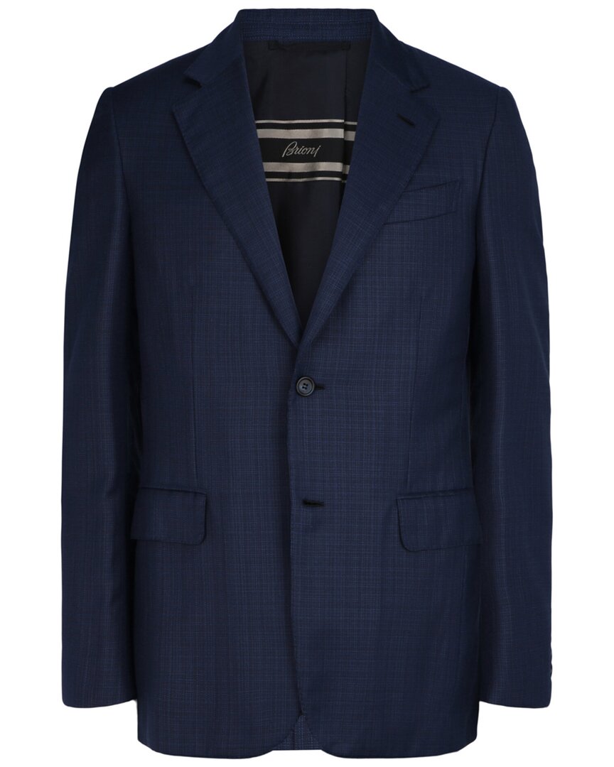 Single-Breasted Wool Blazer