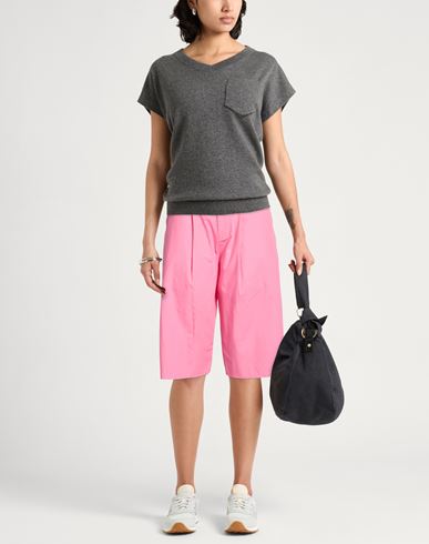 Woman Shorts & Bermuda Shorts Pink Size 4 Cotton