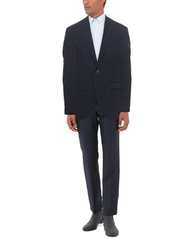 Man Blazer Midnight blue Size S Polyester, Viscose, Elastane