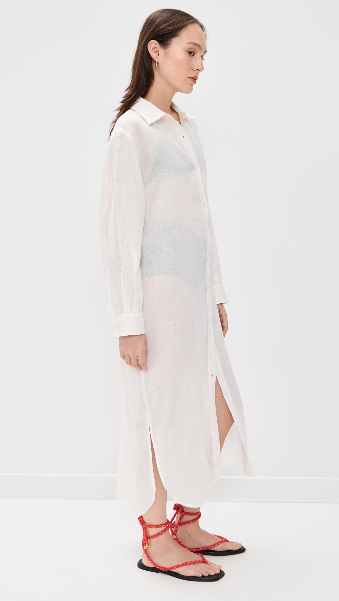 Maxi Boyfriend Shirt Cream