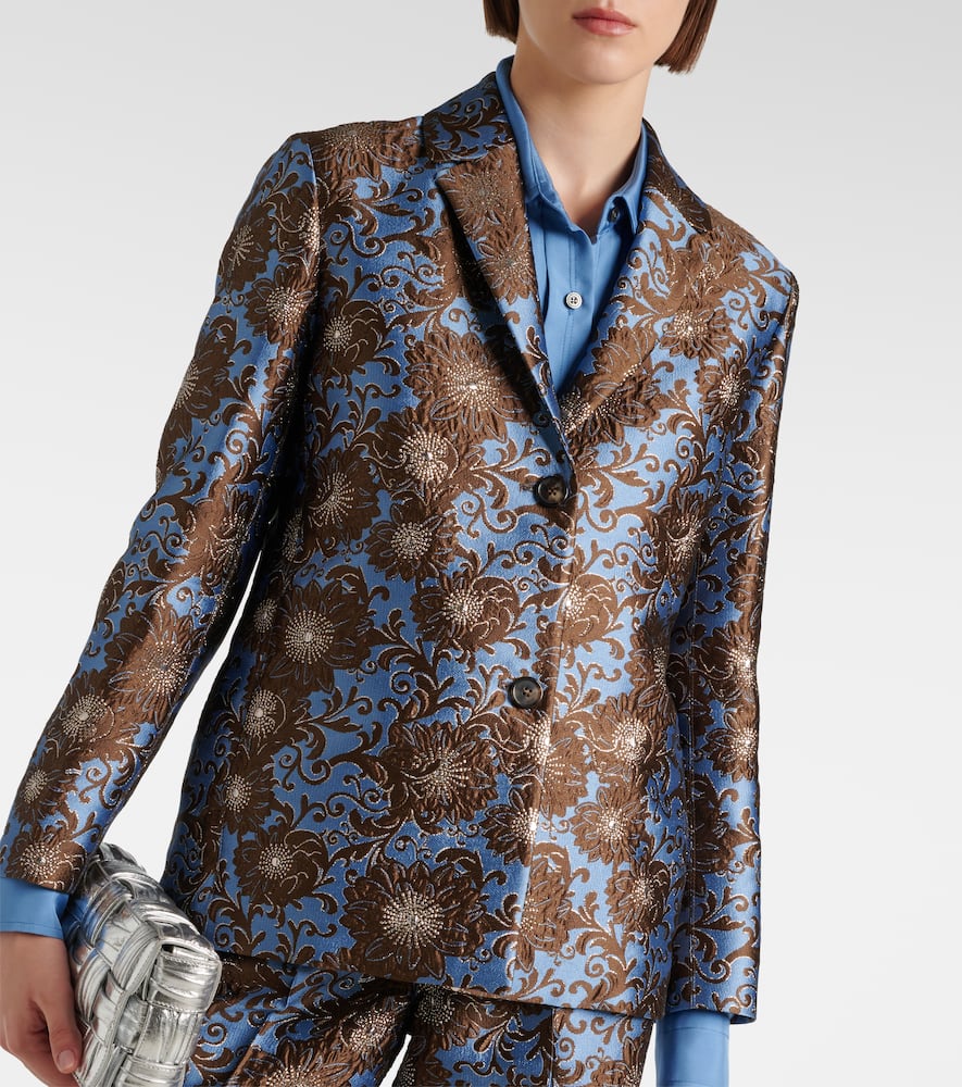 Kate floral jacquard blazer
