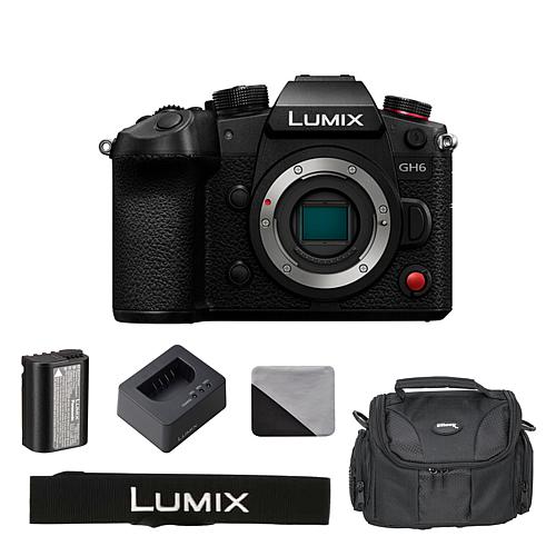 Lumix GH6 Mirrorless Camera Body Only Bundle