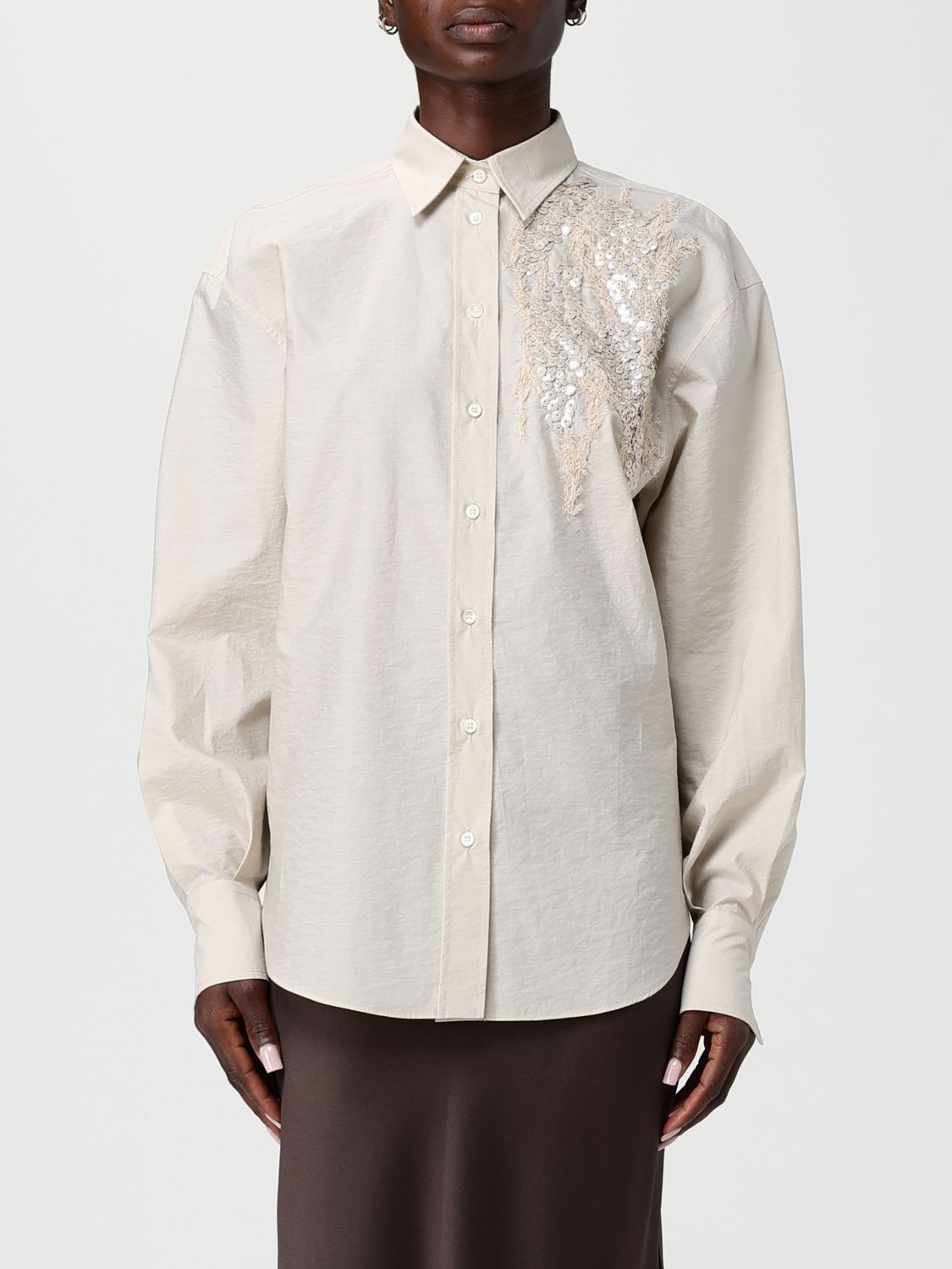 Shirt Woman color Beige